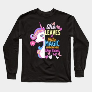 Unicorn Magic Long Sleeve T-Shirt